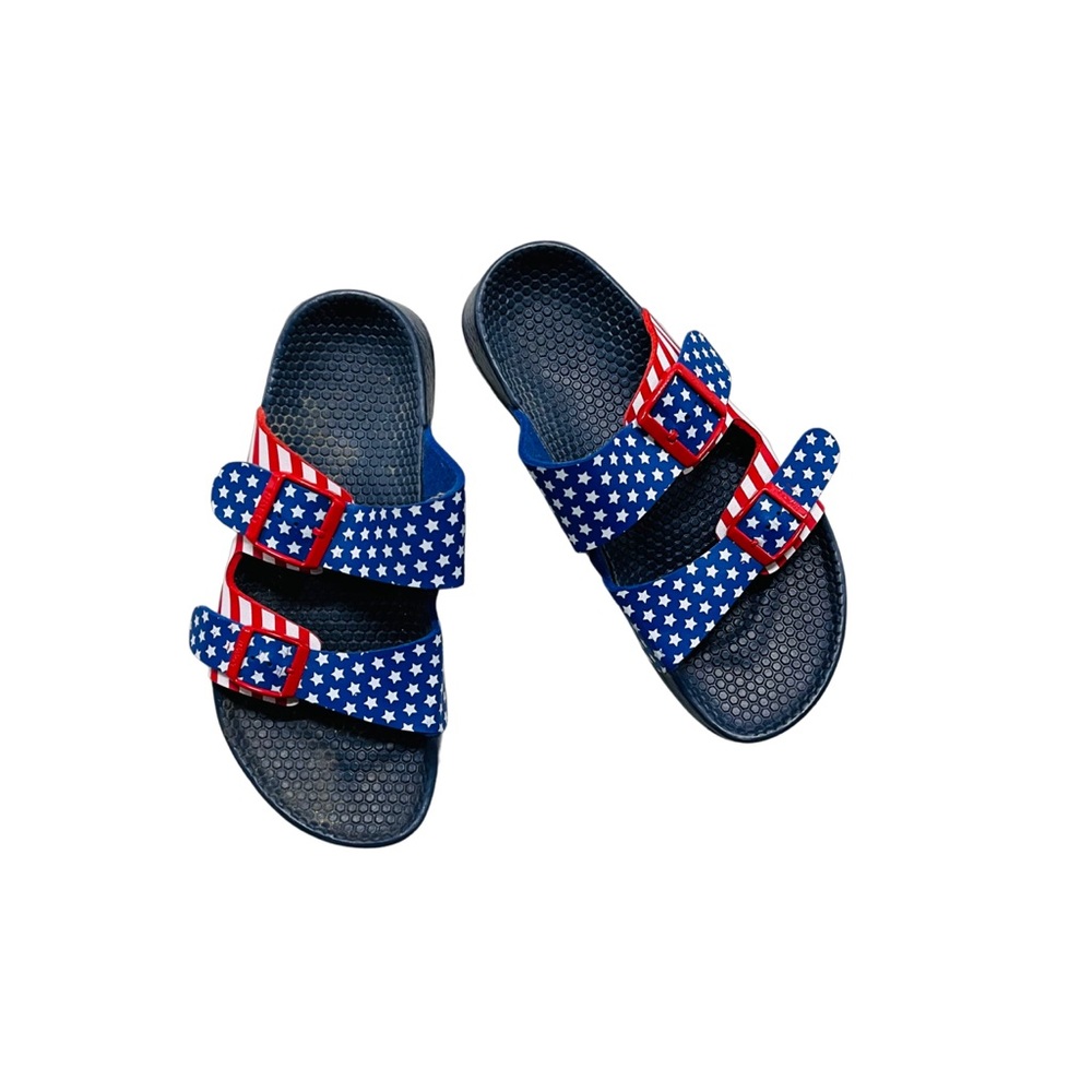 Birkenstock American Flag Print Sandals